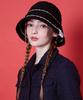 Seullipiseullib Line Minimal Black Bucket Hat