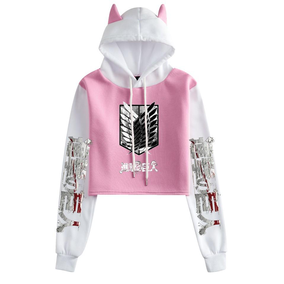 Attack on Titan Cross Logo Hoodie