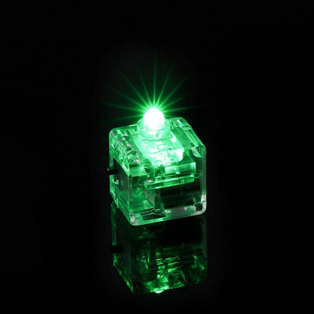 

Мини-светильник-свеча для аквариума Водонепроницаемая декоративная лампа для аквариума Погружные мини-светодиоды Главная green-B