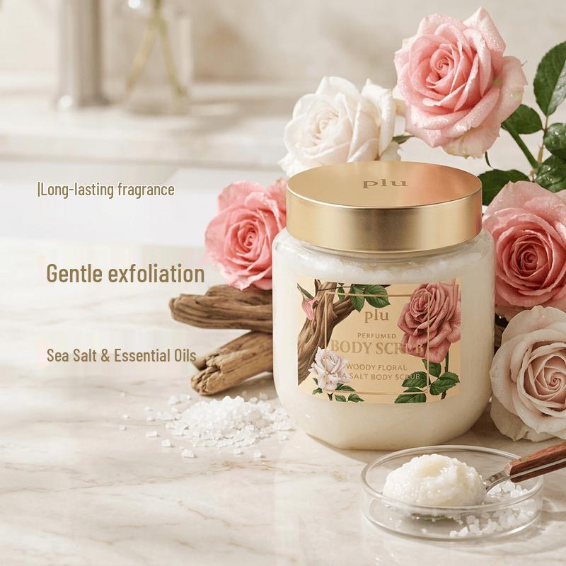 PLU Berry Scented Dead Sea Salt Body Scrub