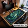 Tree of Life Theme Custom Mouse Pad Personalized With Name Text Customized Desk Mat For Office Home Decor
