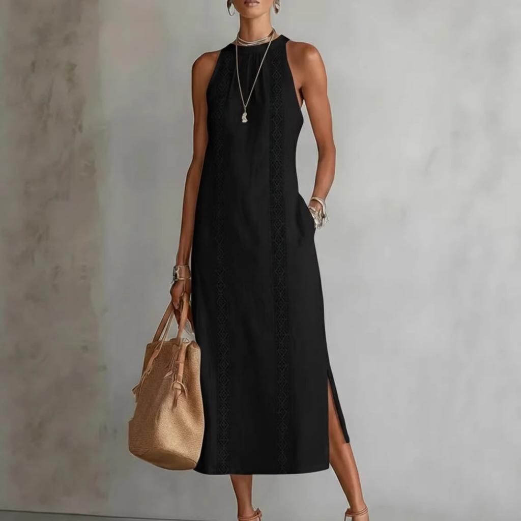 Women Solid Color Loose Long Shirt Dress, Casual Fashion Female Long Dress for Women, European American Style