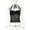 Women's Summer Halter Lace Sexy Halter Slim Slim Vest Top