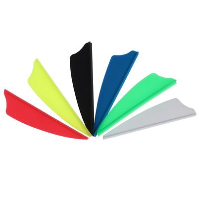 30шт / сумка 2 "резиновые лопасти стрельба из лука стрела перо флетчинг щит DIY инструмент