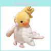 Adorable Plush Bird Hand Puppet Toy For Ventriloquism With Soft Fabrics And Colors