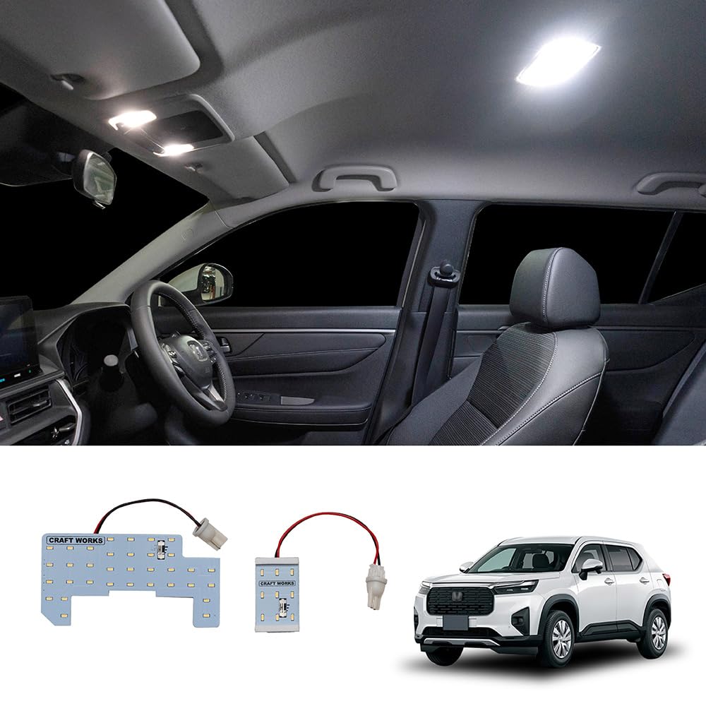 Mechanic CRAFT WORKS WRV LED Room Interior Adjustable Custom Accessory DG5 [Automotive Supervised] WR-V Lamp, Lighting, Center/Luggage Light,