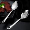 Steel Thickened for Kitchen Nooodle Spoon Deep-Fried Colander Colander Spoon Skimmer Scoop