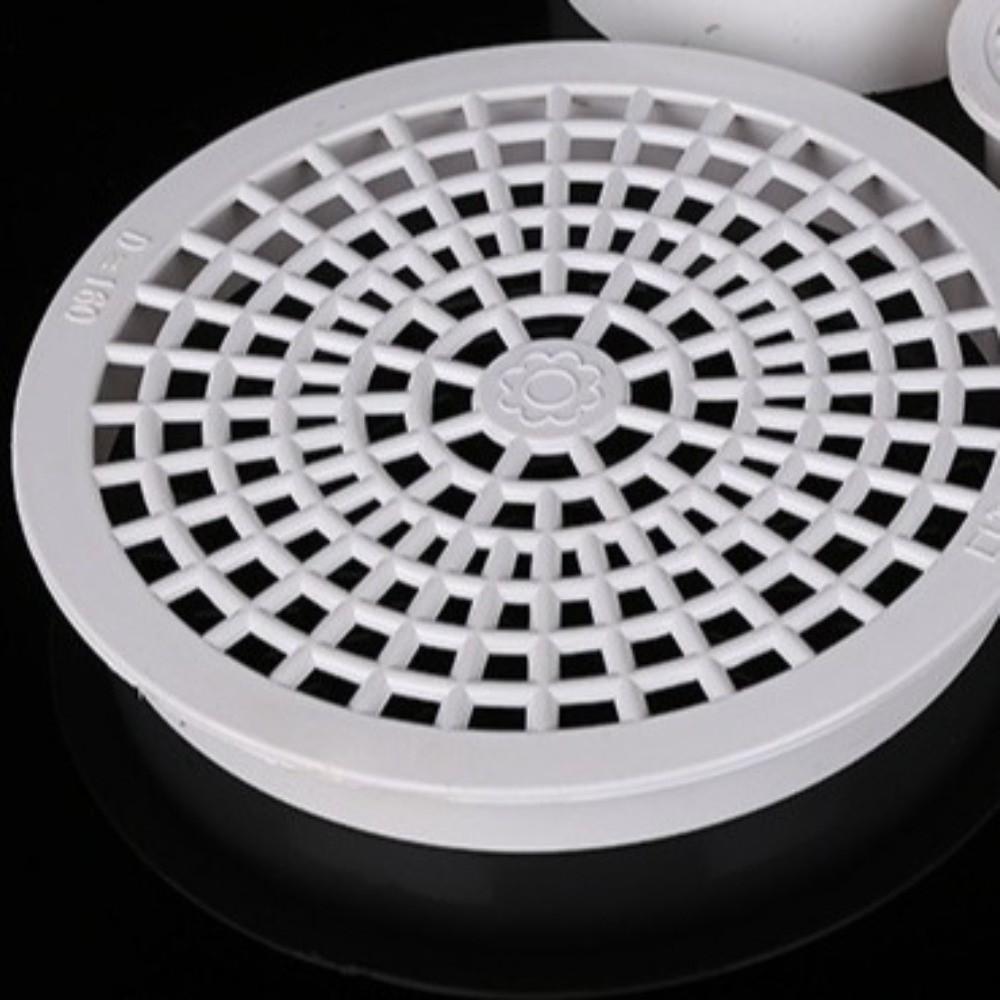 Outdoor Plastic Roof Floor Drain Round Anti-blocking Rain Pipe Cap Gutter Leaf Trap Drainage Plumbing Fitting