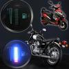Motorcycle Fuel Gauge 12V Tank Oil Level Meter with LCD Display 52mm Shell Diameter for Car