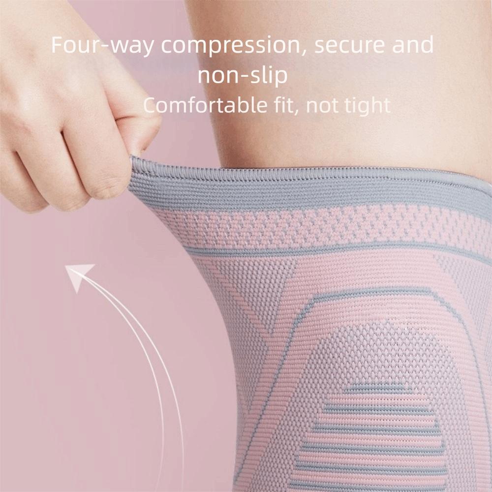 1 Pair Nylon Sports Knee Pads Elastic Elbow Brace Compression Sleeve Knee Support Braces  Volleyball