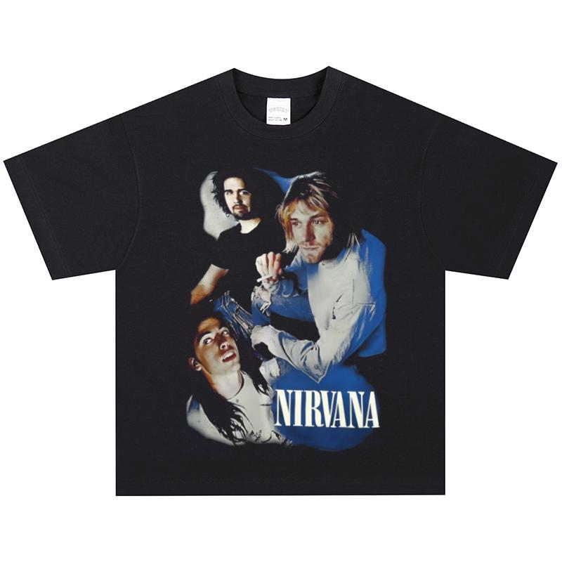 Nirvana T-Shirt, Soft Fabric Casual Daily Wear XXL
