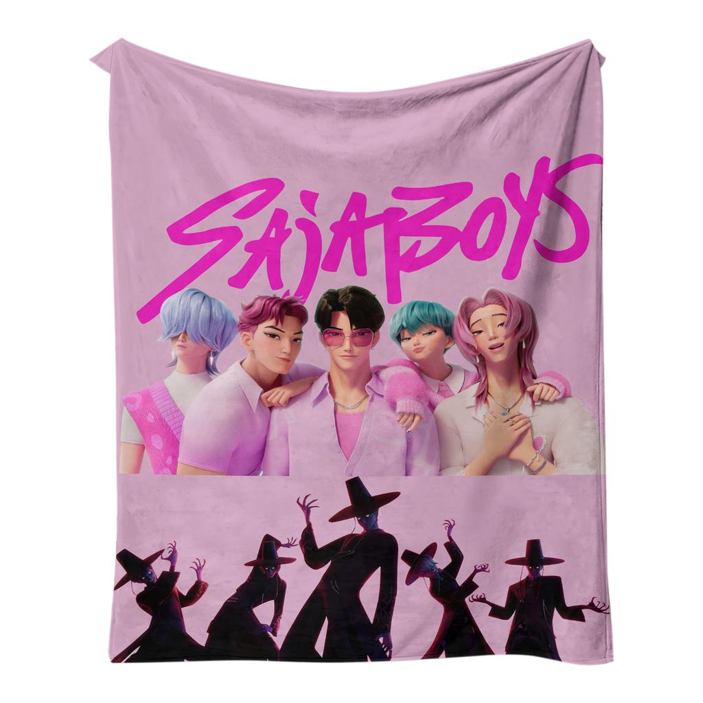 150*130cm Anime Peripheral Printed Warm Blanket