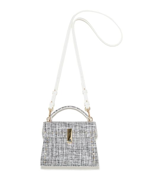 

Сумка-кошелек из твида Bijuice с заклепками CWGB242522 BLK [Selford] для женщин