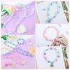 NALER Beaded Accessory Handmade Kit for Approximately 500 Craft Accessory Glass DIY Glass Handmade Kit, Kids, Beads, Kit, Kit, Beads, Toy, Girls,