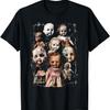 Bonecas Assustadoras Assombradas Possuídas Filme de Terror Gótico Alt Camiseta Assustadora