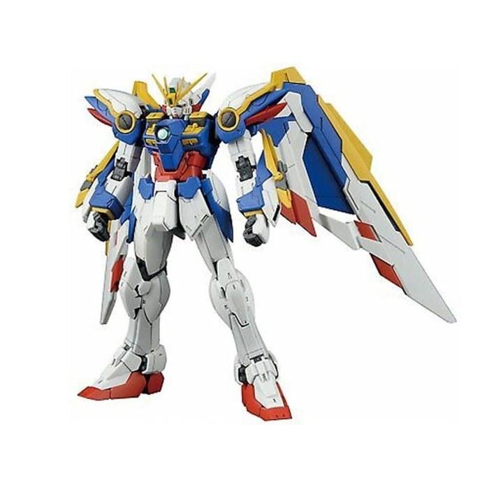BANDAI SPIRITS RG New Mobile Report Gundam Wing Endless Waltz XXXG-01 Wing Gundam EW 1/144 Scale Color-Coded Plastic Model Kit, White