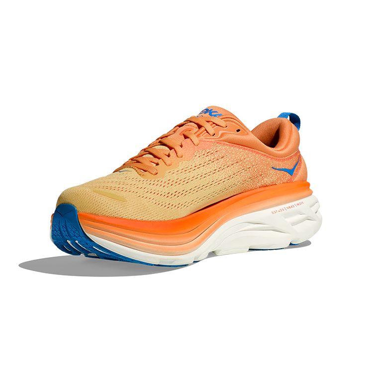 HOKA Bondi 8 Impala Mock Orange Men Sneakers 1123202-IMON Men Sneakers 1123202-IMON