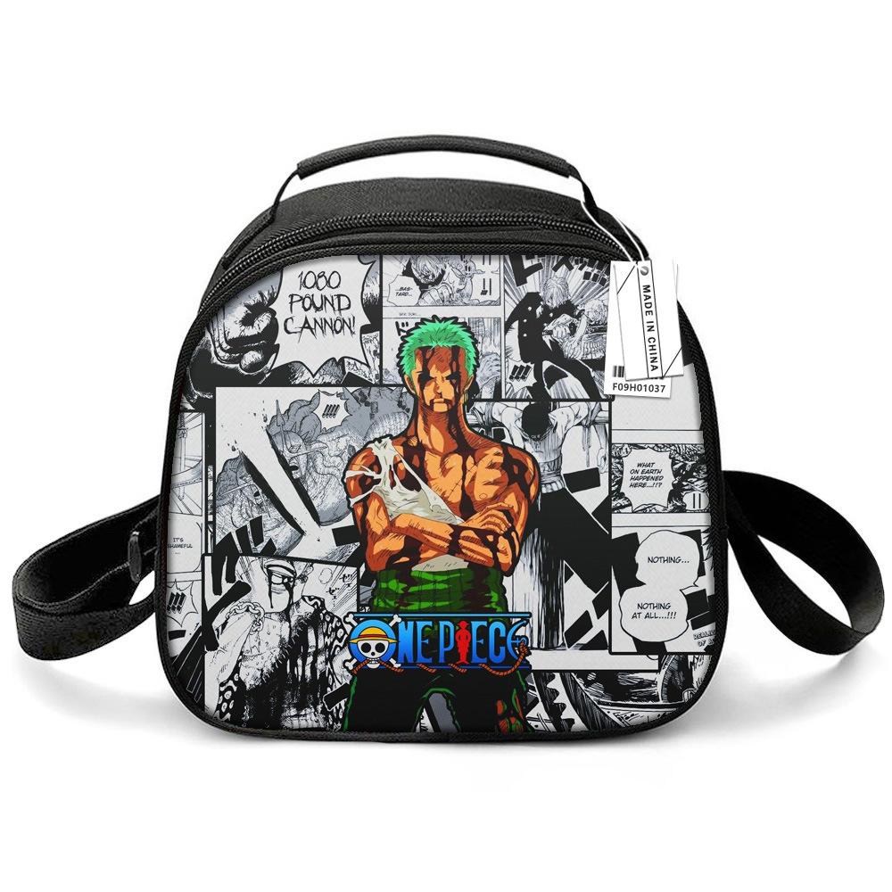 Animation Lunch Box Thermal Insulation Bag Lunch Bag Student Thickened Aluminum Foil Nautical King Storage Thermal Insulation Meal Bag Ice Bag