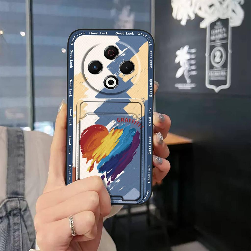 TPU Cute Phone Case For Tecno Spark30 4G/KL6 Card sleeve Silicone protective Durable Dirt-resistant Anti-dust Soft case
