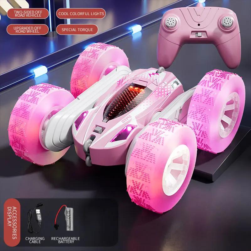 

Rc Cars Drift Double Sided Flip 2.4G Remote Controlled Car Stunt Racing Off Road Children Christmas Gifts for Kids Boys Child