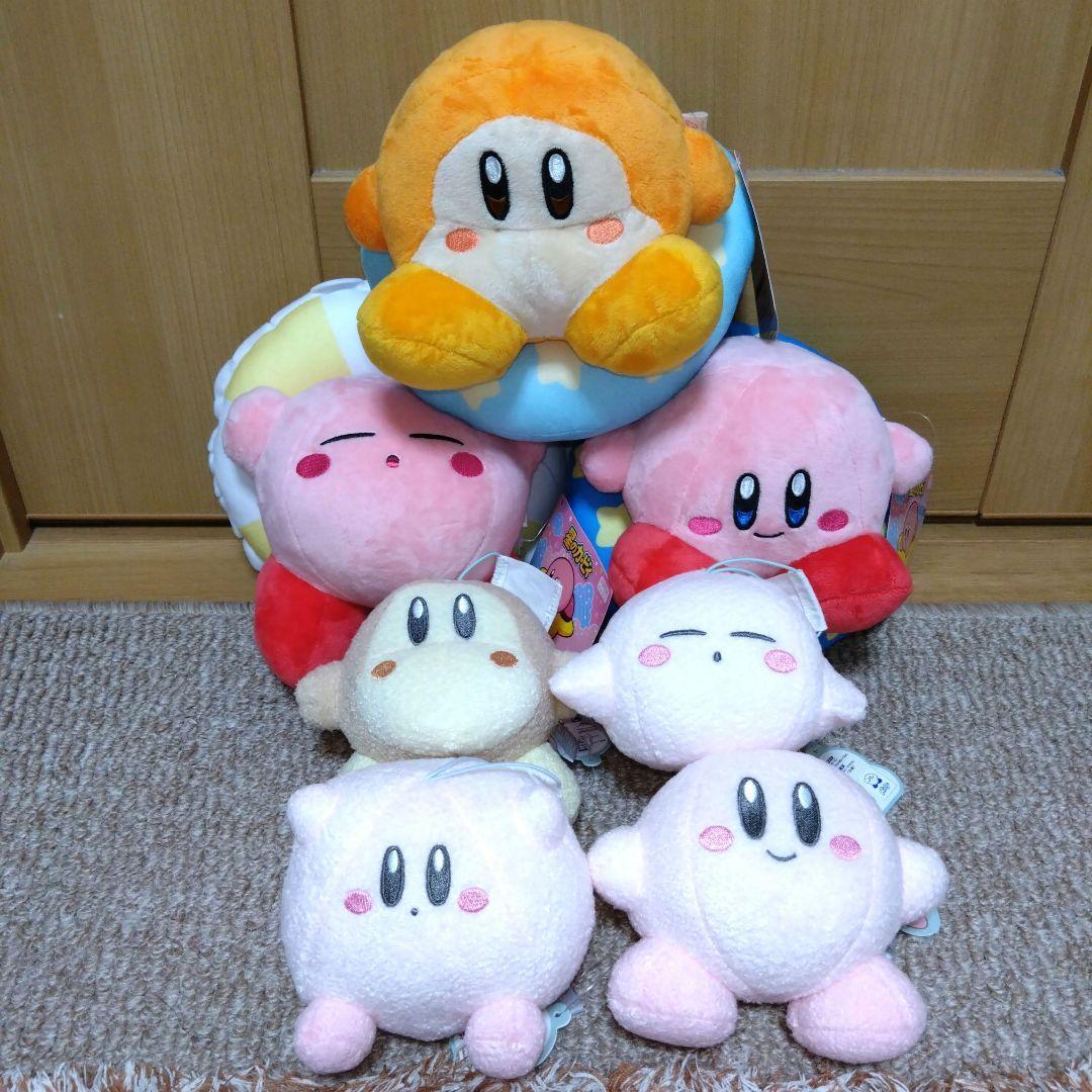 Kirby s Dream Land Prize Plush Toy Set of 7