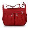 Multi Layer Crossbody Bag Women's Oxford Cloth Shoulder Bag, Casual and Lightweight Ladies Business Bag