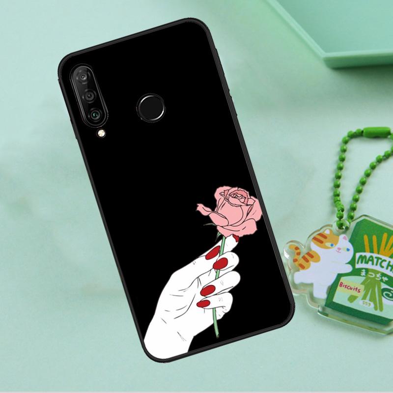 Girl Code Hands Funny Signals For Huawei Nova 10 9 SE 5T 12s 12i 11i Y91 Y90 Y60 Y70 Y72 Y61 P20 P40 P30 Lite P60 Pro Case