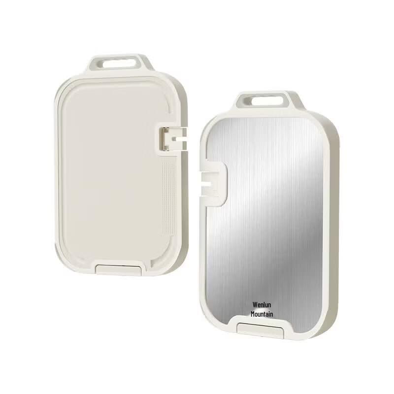 

Velosan Anti-Bacterial Thickened Stainless Steel Double-Sided Cutting Board