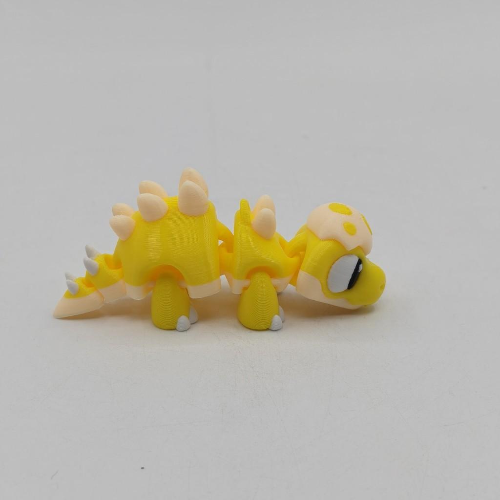 3D Printed Articulated Baby Toy Cute Flexi Figure with Movable Joints, Fidget Toy for Kids, Birthday Gift, Desk Decor, Keychain Accessory