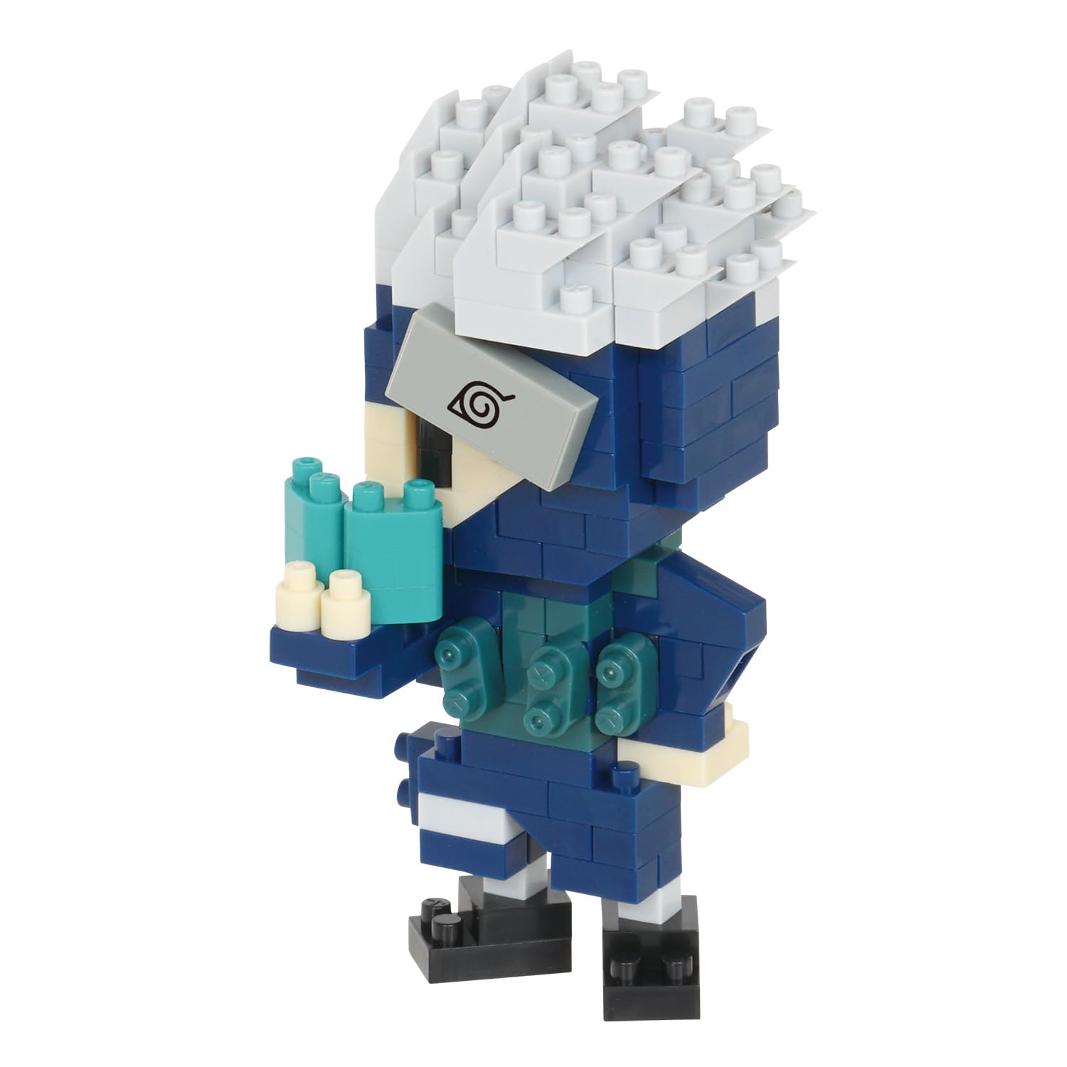 Nanoblock Kawada NARUTO Shippuden Hatake Kakashi 180 pieces Ages 12+ NBCC_137