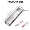 Stainless Steel Baking Mold for Dessert Professional Tiramisu Mould with Spatula Convenient Mousses Cake Making Mould