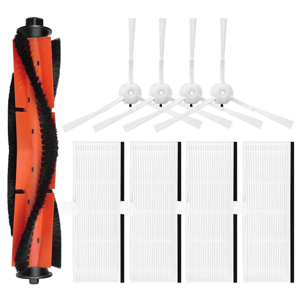 Passend für Xiaomi Lydsto R1 /R1A /R1 Pro /S1 /L1 Ersatzzubehör Ersatzteil Haupt-Seitenbürste Hepa-Filter Mopp Staubbeutel