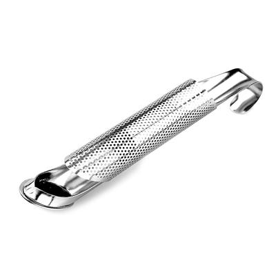 Edelstahl-Tee-Ei, Rohr-Design, Metall-Teesieb für Tassenfiltertee