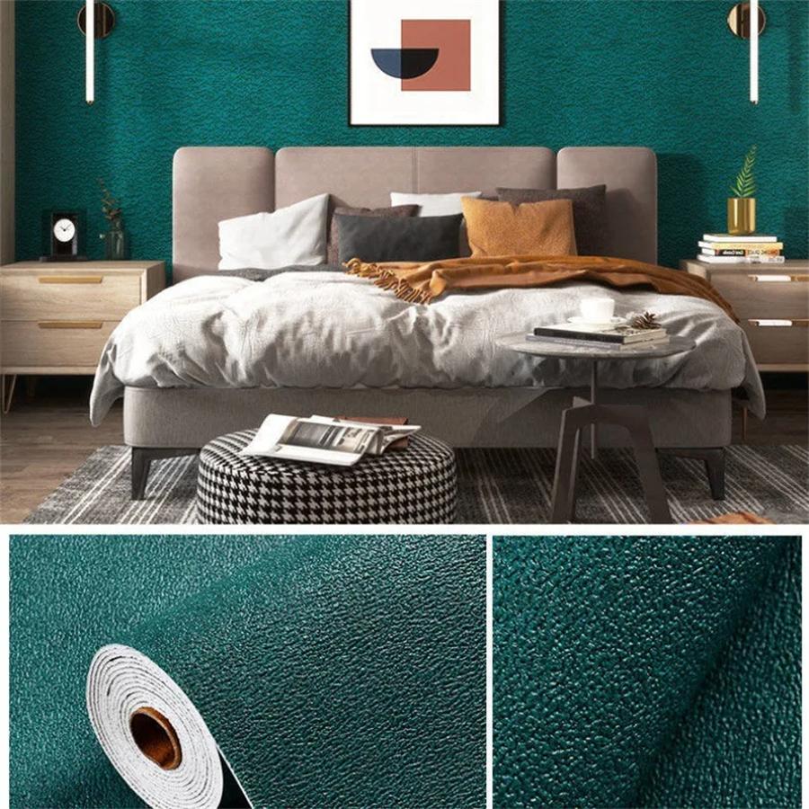 0.5mx2.8/10m 3D Wall Sticker Wallpaper Self-Adhesive Waterproof Wall Covering Panel for Living Room Bedroom Bathroom Home Decor