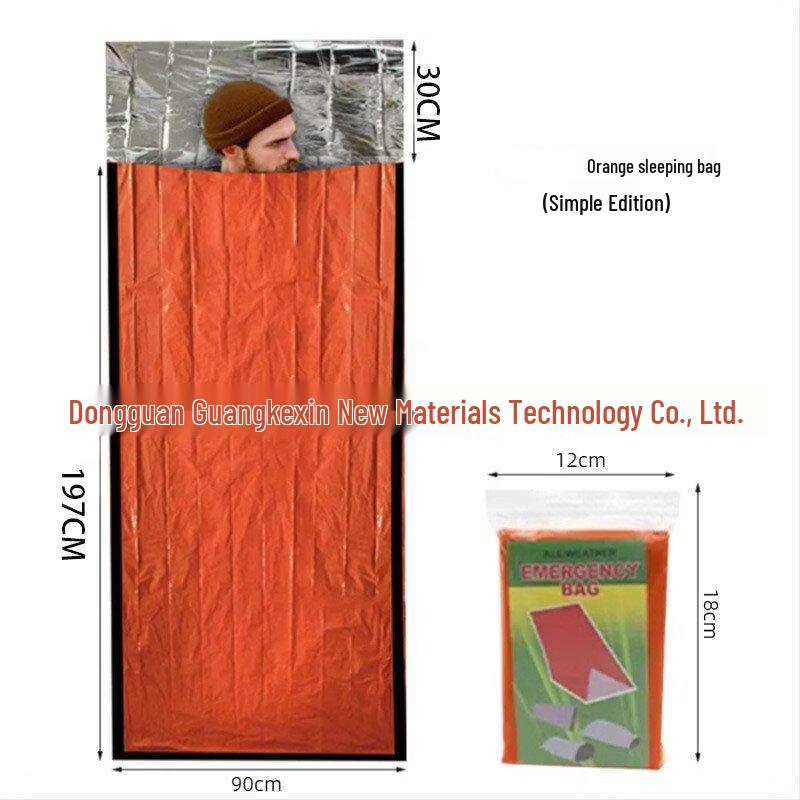 lieve Aluminum Film Thermal Emergency Sleeping Bag