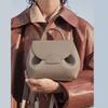 Kožená taška Head France Niche Design Lehká Luxusní kožená Nová kabelka Crossbody pro dojíždění pro ženy