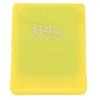64MB Gaming Memory Card High Speed FMCB1.966 Video Game External Data Card for PS2Yellow