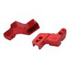 2pcs Front Bumper Mounts Aluminum Alloy Lightweight Front Fixing Seats with Screws Wrench for AXIAL