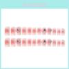 Cute Butterfly Bow Nail Stickers Sweet Style Flash Diamond Nail Decals U14