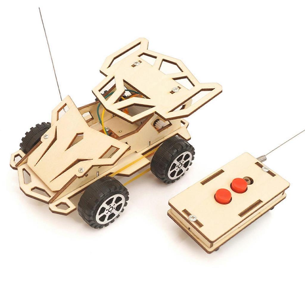 DIY Mini Control Car Toy DIY Projects Crafts Educational Toy for Kids