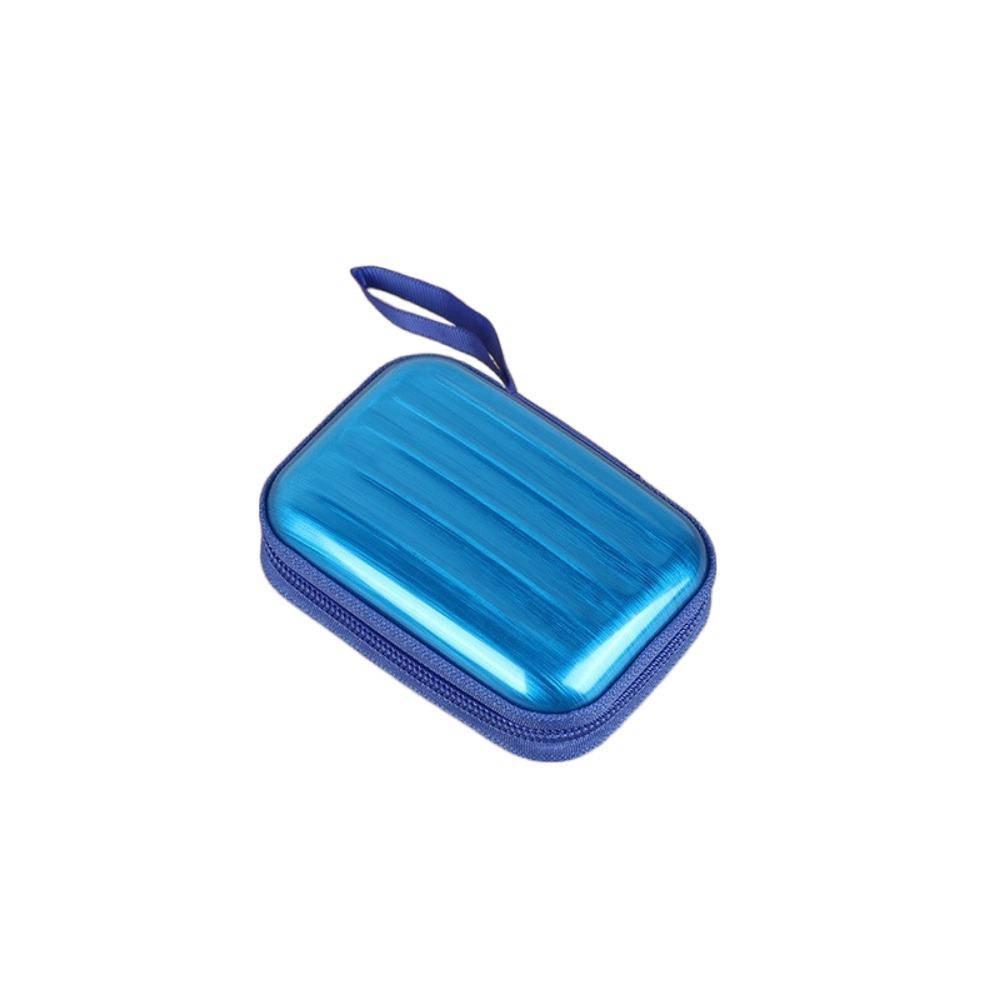 15 Grids Essential Oil Storage Bag Shockproof Perfume Oil Essential Box  for 1/2 ml Rollers темно-синий