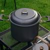 Aluminum Outdoor Camping Pots 6L Large Capacity Multifunctional Cooking Pots Cookware For Picnics, Travel Driving Tours