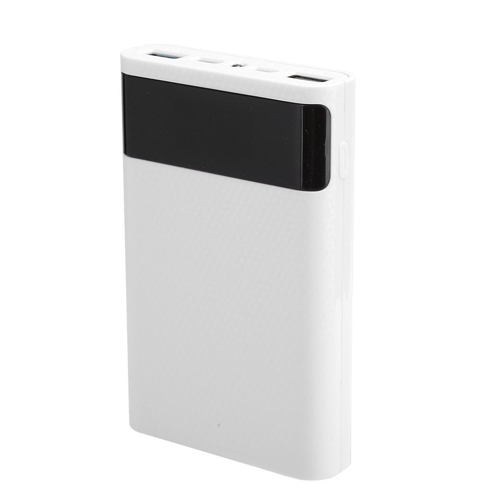 ABS 4 x 18650 Portable Quick Charging Battery Box Repeated Disassemble No Welding Mobile Power Case Kit