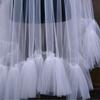 Romantics Short White Veil Light Weight Bride Breathable Veil Adjustable Veils Unique Fashion Accessories