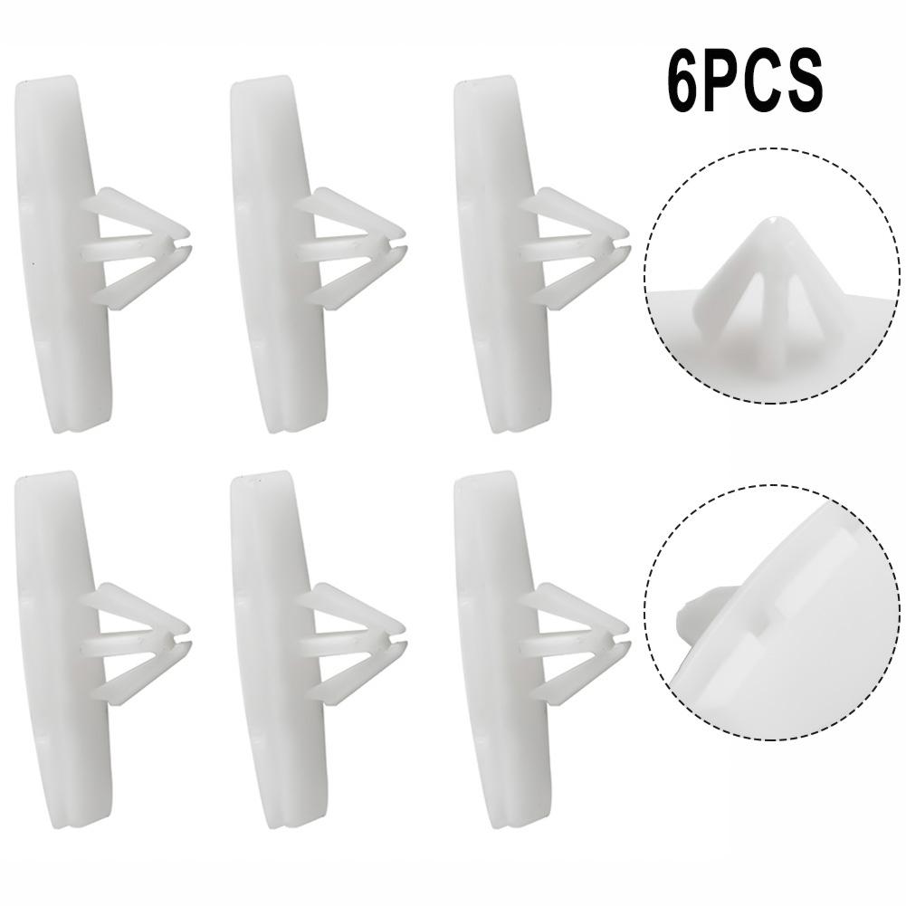 Fender Flare Retainer Clip Clip 6pcs Front Plastic