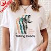 Talking Heads - Trendy Harajuku Short-Sleeved Shirt for Both Unisex and WoUnisex, Patterned, 100% Cotton T-Shirt