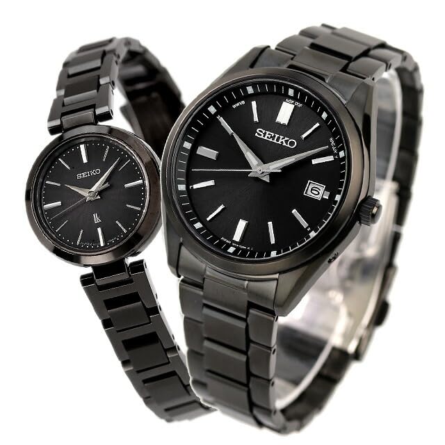 

[Seiko] SEIKO Selection LUKIA Wristwatch Pair Watch Couple Commemorative Pair Box with Wrapping S...