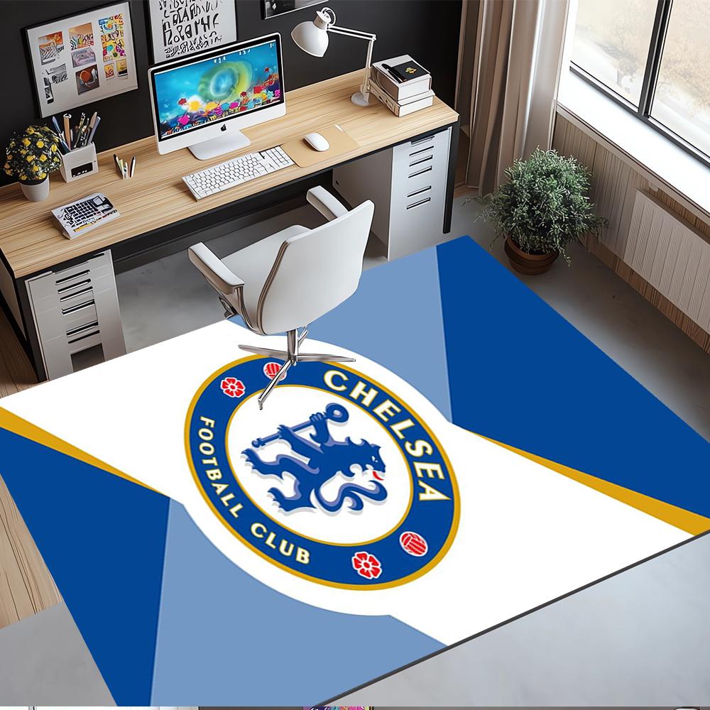 Chelsea Football Club Printed Carpet,Rug,for Office Chair Living Room Bedroom Kitchen Room Decor Gifts.