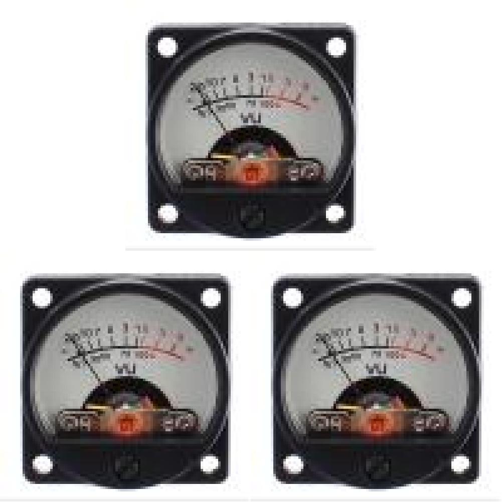 1-5PCS 6V-12V Panel VU Meter Bulb Warm Back Light Recording 500UA VU Meter Audio Level Amp Meter Electronic Parts