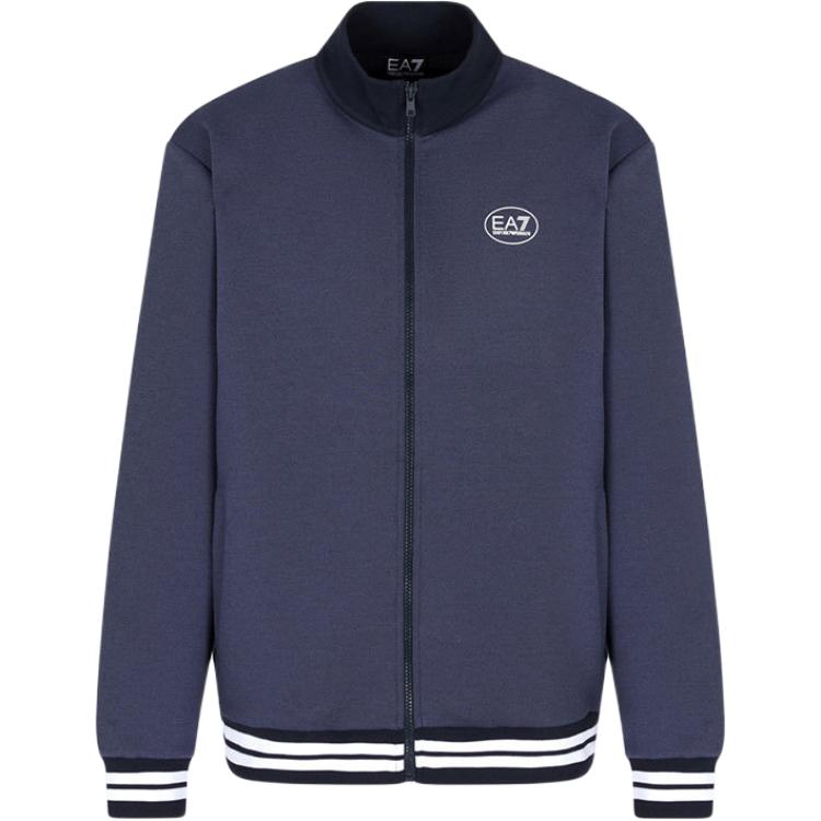 Emporio Armani EA7 Zip Tight Collar Long Sleeve Sports Sweatshirt Men sweatshirt 7M000848-AF16253-UB102 XL 21090₽